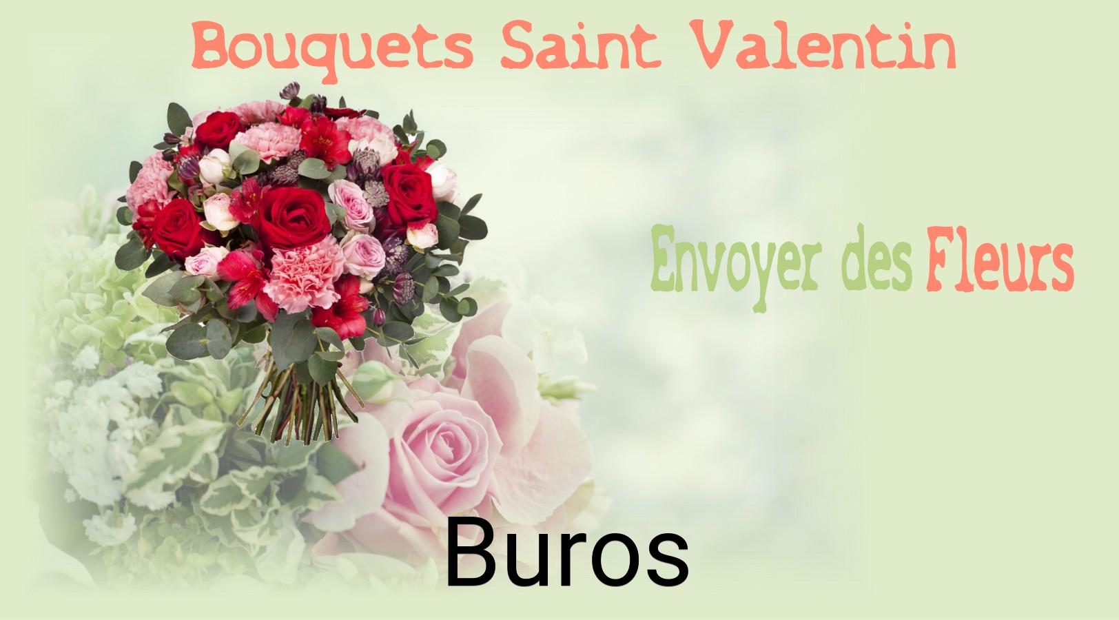 Roses de Saint-Valentin livrées à Buros